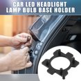thumbnail image 2 of H7 Low Beam Car LED Headlight Lamp Bulb Base Holder Adapter Socket Retainer para el sudeste V3 V5 V6 DX7 Negro 1 par, 2 of 7