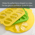 thumbnail image 4 of Mainstays Silicone Ice Cube Trays, Citrus Shape (12 Ice Cubes), Green, 4 of 10