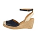 thumbnail image 2 of Plataforma de Yute Para Mujer CASTALIA 207-26 Marino y Beige, 2 of 3