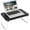 Black, variant on Lap Desks Laptop Tray for Bed or Couch, Breakfast Serving Tray with Folding ,Portable & Lightweight Mini Table, Laptop Stand for Working, Reading and Writing,Black