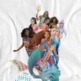 thumbnail image 3 of The Little Mermaid  Adult Ariel & King Triton Group Poster T-Shirt, 3 of 4