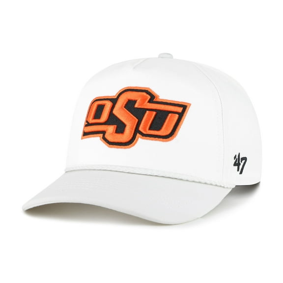 Men's '47 White Oklahoma State Cowboys Rope Hitch Adjustable Hat