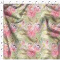 thumbnail image 4 of Soimoi Polyester Crepe Fabric Leaf Floral Fabric Prints by Yard 52 Inch Wide, 4 of 6