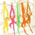 thumbnail image 4 of Nuevo muñeco de peluche de mono de brazo largo de color para niños, lindos juguetes de peluche de animales, muñeco de cortina creativo, mono colgante, regalos decorativos, 4 of 5