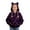 Purple, variant on Girls Halloween Ghost Cat Hooded Sweatshirts Kids Boys Trendy Pumpkin Hoodies Long Sleeve Cute Pockets Hoodies