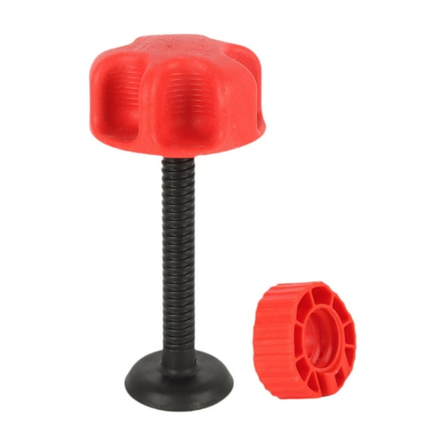 koolsoo Exerciseur de Doigts s'Adapte à une Plaque de Poids de 2.5-4.2cm pour Gym Athlètes Musiciens Rouge