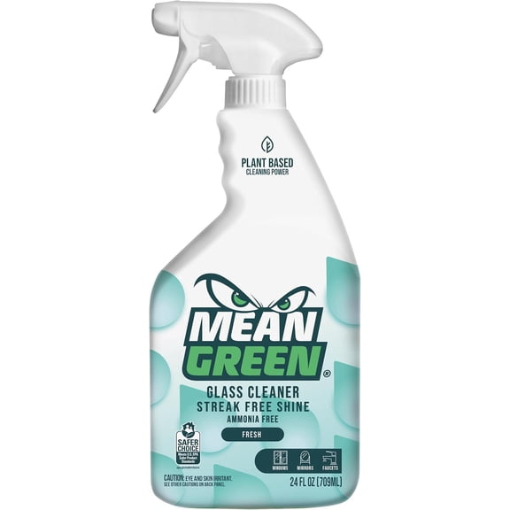 Mean Green Ready-To-Use Glass Cleaner, 24oz Spray - 394170
