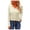 Beige, variant on Fashion Women's V Collar Lattice Printing Long Sleeves Bandage Tops Blouse Tops Long Sleeve for Women Beaded Turtleneck Women Summer T Shirts Long Sleeve Layering Tops for Women Long Sleeve T Shirt