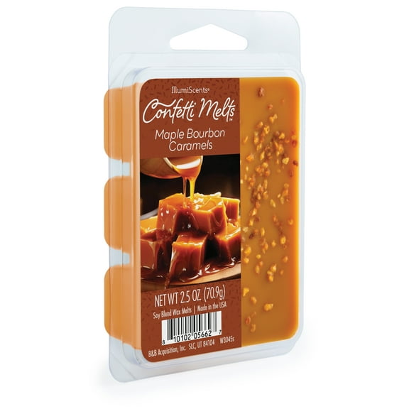 IllumiScents 2.5oz Wax Melts Maple Bourbon