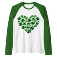 thumbnail image 3 of Kiijoy Toddler Girls St. Patrick's Day T-Shirt Long Sleeve Crewneck T Shirt, Sizes 3-4, 3 of 3