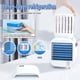thumbnail image 3 of Aire acondicionado móvil pequeño y portátil, aire acondicionado/ventilador/humidificador portátil 3 en 1, mini aire acondicionado de baja potencia, aire acondicionado personal Wh, 3 of 4