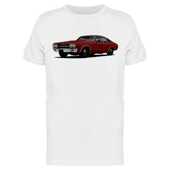 Classic Muscle Car Design T-Shirt Men -Image by Shutterstock, Male x-Large