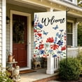 thumbnail image 5 of Yhmxh 4th of July Garden Flag 12x18 Inch Patriotic Double Sided Burlap Flag Outside, Memorial Day Welcome Flag American Stars and Stripes 250th Anniversary Flag Yard Outdoor Decoration, 5 of 7
