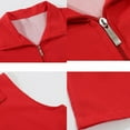 thumbnail image 6 of FUNUONY Fleece Vest Lapel Sleeveless Pockets Zipper Placket Mesh Outdoor Vest Color Work Waistcoat High Visibility Vest Winter Coats for Women Cropped Cardigan for Women Red L, 6 of 6