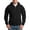 Black, variant on Basic Zip Up Hoodie Men Fall Winter Casual Long Sleeve Loose Fit Plain Hooded Sweatshirt with Pockets