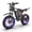 Black, variant on R700 Peak 1500W 20"x4.0 Fat Tire Electric Bike, 52V 25Ah Battery, Off-road E-Bike for Adults,UL2849