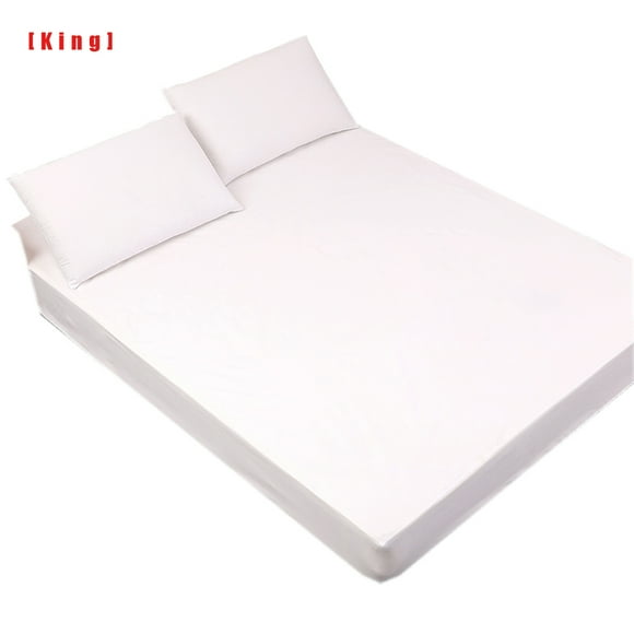 Inteprter Funda de colchón impermeable TureClos, almohadilla de cama profunda de algodón transpirable Juegos de cama No.04 Inteprter HA001319-04B