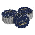 thumbnail image 1 of Inkdotpot Real Gold Foil Love Is Sweet Wedding Tags Favor Hang Paper Tags 50 Pieces, 1 of 6