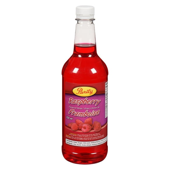 Purity Raspberry Syrup, 750 mL