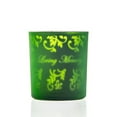 thumbnail image 1 of Copa Judaica Candle Holder Green - In Loving Memory, 1 of 1