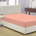 thumbnail image 2 of DNG Creations 3-Piece Fitted Sheet Set 12-Inch Deep Pocket (Solid Aqua Blue Twin), 2 of 4