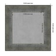 thumbnail image 4 of Amanti Art Forged Pewter Framed Magnetic Board 16 x 16 in., 4 of 7