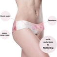 thumbnail image 4 of Iauyy Womens Underwear Hipster Flex Panties Dig-Free Fit Breathable Underwear for Women , Soft A Soft Blush, 4 of 6