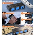 thumbnail image 6 of 45800mAh Solar Power Bank 15W with Hand Crank & Cables & Wireless Charger, Solar Charger Compatible for iPhone, Android Phone, 6 of 9