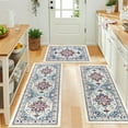 thumbnail image 6 of Farmhouse Kitchen Rugs Sets 3 Piece with Runner, Boho Kitchen Mats for Floor, Washable Non-Slip Kitchen Floor Mat for Kitchen Floor Hallway Living Room Office Entryway, 6 of 6