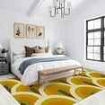thumbnail image 3 of 1970s Style Mid Century Area Rugs 5x8 Rug Retro 70s 80s Boho Arch Indoor Rugs Orange Green Personalized Aesthetic Washable Carpet for Living Room Bedroom Study Office, 3 of 6