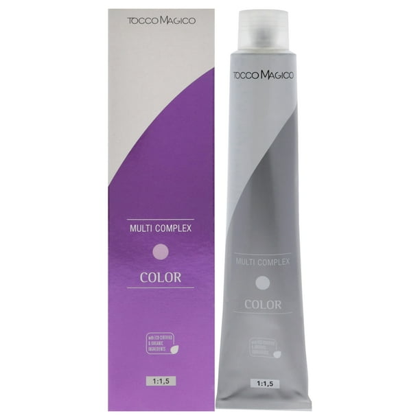 Tocco Magico Color de pelo Tinte Permanente Multi Complejo - 5.66 Castaño Claro Rojo Intenso 3.38 oz Tocco Magico Color de pelo 3.38 oz