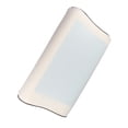 thumbnail image 2 of M Buder Contour Memory Foam Pillow with Cooling Gel, Wavy Cervical Neck Support Sleeping Pillow for Home and Beauty Salon, 19.7 in / 50 cm, 2 of 9