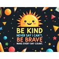 thumbnail image 4 of Inspirational Motivational Quote Banner with Sun Globe Pencils and Books Background Decor for Classroom Party Event School Decorations Celebration Gathering, 4 of 8