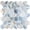 Arium-Sample, variant on SAMPLE-Rochelle 11-in x 11-in. Glass Mosaic Tile