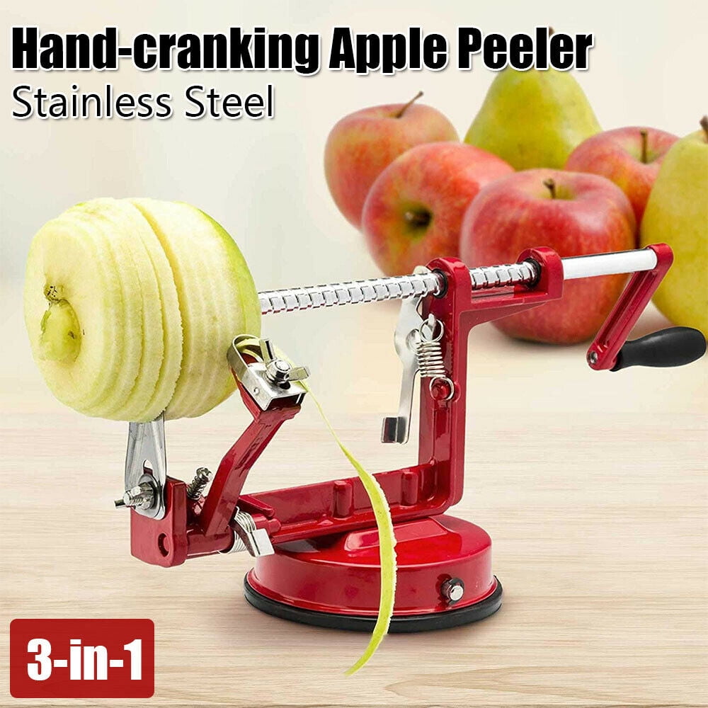 Apple Peeler Apple Peeler Slicer Corer 3 in 1 Slinky Machine Durable Heavy Duty Die Apple Peelers With Suction base