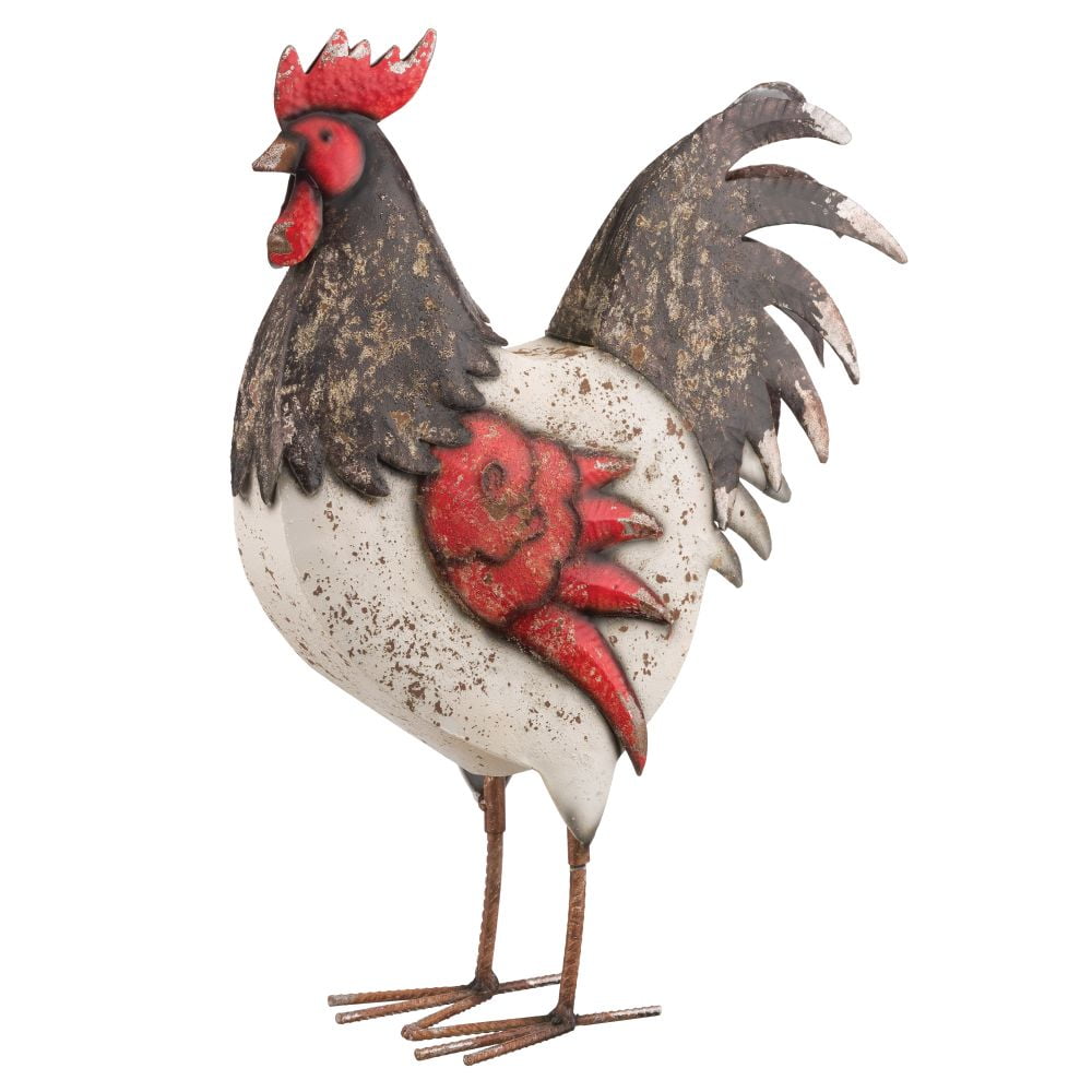 Regal Country Rooster Decor Black White Walmart Com