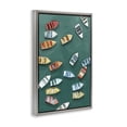 thumbnail image 3 of Stupell Industries Drifting Colors Boats Gray Framed Floater Canvas Wall Art, design by Hannah Dawson, 25 x 17, 3 of 9