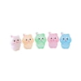 thumbnail image 5 of 5Pcs Miniature Statue Cute Luminous Pig Sculpture Glow-in-The-Dark Resin Ornament for Home Garden Decoration, 5 of 7