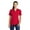 True Red, variant on Sport Tek Adult Female Women Plain Short Sleeves Polo Black 2X-Large