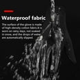 thumbnail image 2 of ACDANC 1Pairs Waterproof Gloves,Non-Slip Grip Bike Gloves,Cold Weather Gear Workout Gloves Women,L,Black, 2 of 7