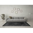 thumbnail image 3 of Ahgly Company Indoor Rectangle Abstract Gray Modern Area Rugs, 3' x 5', 3 of 4