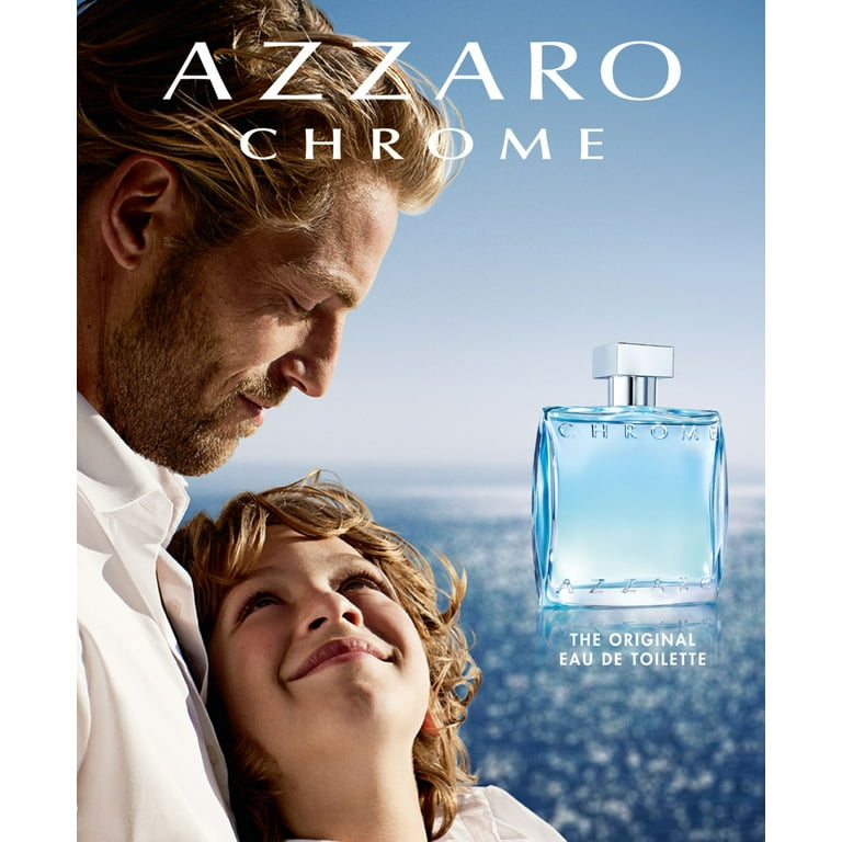 AZARE PRODUCTS 3点セット Azzaro Chrome 3 Piece Set For Men: 3.38 Oz Eau De Toilette Spray