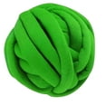 thumbnail image 3 of Hilo grueso para tejer a mano, suave, súper voluminoso, gigante, lavable, para hacer tú mismo Verde, 3 of 9