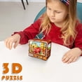 thumbnail image 4 of 3D Wooden Puzzle,My City Theme 3D Build Wooden Jigsaw Puzzle with LED Lights, DIY Craft Model Kit for Adults,DIY Wooden TV Ornament Creative Home Decor Gift, 4 of 5