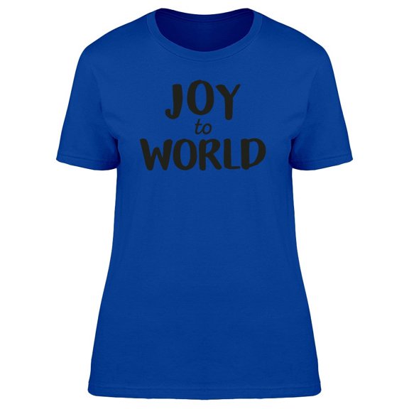 Jholidays Quote Oy To World Tee Men's -Image by Shutterstock