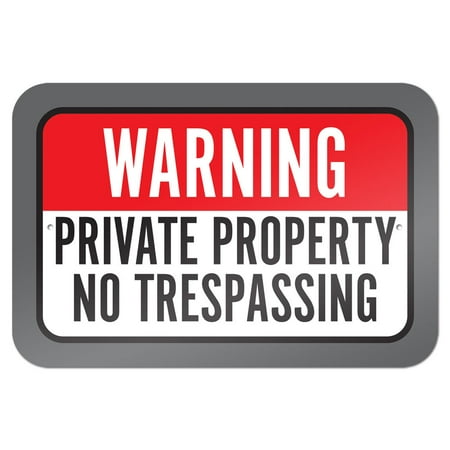 Moose Warning Sign - Warning Private Property No Trespassing 9