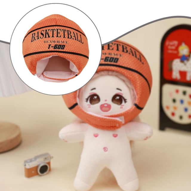 Gorro de baloncesto para muñecas, gorra de cosplay, ligero, novedoso, a mano, gorro de dibujos animados para adultos, juego de rol, cumpleaños,
