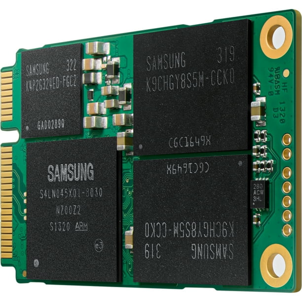 Samsung 840 EVO MZ-MTE120 120 GB Solid State Drive, Internal, mini-SATA Black, Gray - Walmart.com