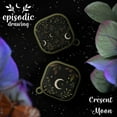 thumbnail image 3 of Episodic Drawing Enchanted Collection HDX Case Cover for Samsung Galaxy Buds Pro & Buds Live (Crescent Moon) by Affinity Bands, 3 of 3