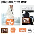 thumbnail image 4 of Case for iPad 9th/8th/7th Generation 10.2 inch Case with Shoulder Strap, Shockproof Handle Kickstand, Orange, 4 of 7